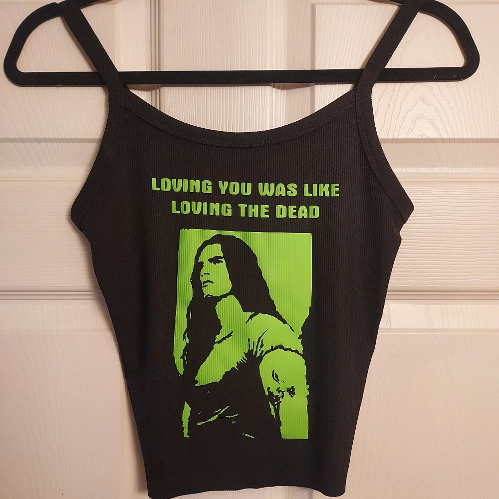 Type o negative crop top type o negative tank top loving you was like loving the